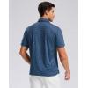 imageMens Golf Shirt Short Sleeve Dry Fit Polo Moisture Wicking Print Collared Golf Shirts for Men Casual LightweightTibetanseahorse