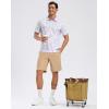 imageMens Golf Shirt Short Sleeve Dry Fit Polo Moisture Wicking Print Collared Golf Shirts for Men Casual LightweightTriangulargeometry