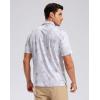 imageMens Golf Shirt Short Sleeve Dry Fit Polo Moisture Wicking Print Collared Golf Shirts for Men Casual LightweightTriangulargeometry