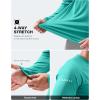 imageMens Sun Protection Long Sleeve Shirts UPF 50 Rash Guard for Men SPF UV Fishing Hiking Running Workout Athletic ShirtBright Green