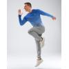 imageMens Sun Protection Long Sleeve Shirts UPF 50 Rash Guard for Men SPF UV Fishing Hiking Running Workout Athletic ShirtGradient Blue White