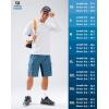 imageMens Sun Protection Long Sleeve Shirts UPF 50 Rash Guard for Men SPF UV Fishing Hiking Running Workout Athletic ShirtLight Grey