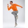 imageMens Sun Protection Long Sleeve Shirts UPF 50 Rash Guard for Men SPF UV Fishing Hiking Running Workout Athletic ShirtOrange