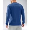 imageMens Sun Protection Long Sleeve Shirts UPF 50 Rash Guard for Men SPF UV Fishing Hiking Running Workout Athletic ShirtRoyal Blue