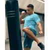 imageMens UPF 50 Sun Protection Dry Fit Workout TShirts Rash Guard Swim Shirts Moisture Wicking Tee for Athletic Beach HikingBlue