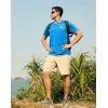 imageMens UPF 50 Sun Protection Dry Fit Workout TShirts Rash Guard Swim Shirts Moisture Wicking Tee for Athletic Beach HikingBlue Shoal