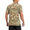 imageMens UPF 50 Sun Protection Dry Fit Workout TShirts Rash Guard Swim Shirts Moisture Wicking Tee for Athletic Beach HikingBrown Camo