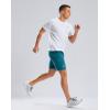 imageMens UPF 50 Sun Protection Dry Fit Workout TShirts Rash Guard Swim Shirts Moisture Wicking Tee for Athletic Beach HikingWhite