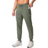 imageG Gradual Mens Joggers Pants with Zipper Pockets Stretch Athletic Sweatpants for Men Workout Jogging RunningSage Grey