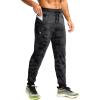 imageG Gradual Mens Joggers with Zipper Pockets Stretch Tapered Sweatpants Athletic Pants for Men Workout Running GymGrey Camo
