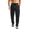 imageG Gradual Mens Sweatpants Mesh Lightweight with Zip Pockets Breathable Quick Dry Athletic Pants for Workout Running01black