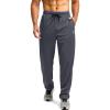 imageG Gradual Mens Sweatpants Mesh Lightweight with Zip Pockets Breathable Quick Dry Athletic Pants for Workout Running01grey