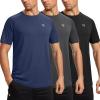 3 Pack: Black/Grey/Navy