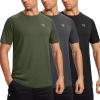 3 Pack: Black/Grey/Olive Green