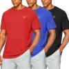 3 Pack: Black/Red/Blue