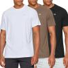 3 Pack: Black/White/Brown