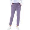 imageG Gradual Womens Pants with Deep Pockets 78 Stretch Ankle Sweatpants for Golf Athletic Lounge Travel WorkPurple