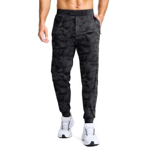 imageG Gradual Mens Golf Joggers Pants with Zipper Pockets Stretch Sweatpants Slim Fit Track Pants Joggers for Men Work RunningGray Camo