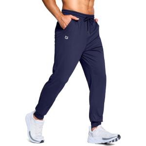 imageG Gradual Mens Joggers Lightweight Athletic Workout Pants with Pockets Stretch Track Running Sweatpants for Men Gym SportsNavy