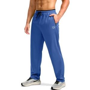 imageG Gradual Mens Sweatpants Mesh Lightweight with Zip Pockets Breathable Quick Dry Athletic Pants for Workout Running02blue