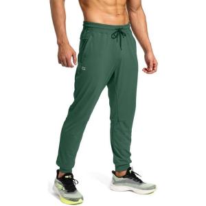 imageG Gradual Mens Sweatpants with Zipper Pockets Athletic Pants Traning Track Pants Joggers for Men Soccer Running WorkoutDark Forest