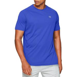 imageG Gradual Mens Workout Quick Dry TShirts Short Sleeve Lightweight Cooling Gym Shirts Tee for Running Beach Hiking1 Pack Blue