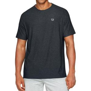 imageG Gradual Mens Workout Quick Dry TShirts Short Sleeve Lightweight Cooling Gym Shirts Tee for Running Beach Hiking1 Pack Heather Carbon
