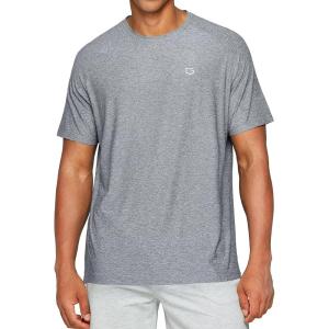 imageG Gradual Mens Workout Quick Dry TShirts Short Sleeve Lightweight Cooling Gym Shirts Tee for Running Beach Hiking1 Pack Heather Dusty Grey