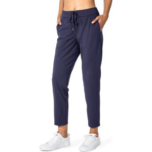 imageG Gradual Womens Pants with Deep Pockets 78 Stretch Ankle Sweatpants for Golf Athletic Lounge Travel WorkNavy