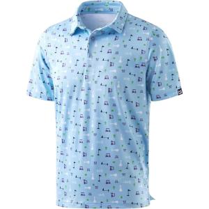 imageMens Golf Shirt Short Sleeve Dry Fit Polo Moisture Wicking Print Collared Golf Shirts for Men Casual LightweightGolfcollection