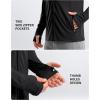 imageG Gradual Mens UPF 50 Sun Protection Hoodie Jacket Lightweight Full Zip Hoodies Long Sleeve Shirts for Men Hiking FishingBlack