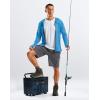 imageG Gradual Mens UPF 50 Sun Protection Hoodie Jacket Lightweight Full Zip Hoodies Long Sleeve Shirts for Men Hiking FishingBlue Fish