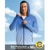 imageG Gradual Mens UPF 50 Sun Protection Hoodie Jacket Lightweight Full Zip Hoodies Long Sleeve Shirts for Men Hiking FishingBlueWhite Gradient