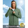 imageG Gradual Mens UPF 50 Sun Protection Hoodie Jacket Lightweight Full Zip Hoodies Long Sleeve Shirts for Men Hiking FishingGreen