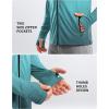 imageG Gradual Mens UPF 50 Sun Protection Hoodie Jacket Lightweight Full Zip Hoodies Long Sleeve Shirts for Men Hiking FishingGreenGrey Gradient