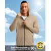 imageG Gradual Mens UPF 50 Sun Protection Hoodie Jacket Lightweight Full Zip Hoodies Long Sleeve Shirts for Men Hiking FishingKhaki
