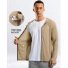 imageG Gradual Mens UPF 50 Sun Protection Hoodie Jacket Lightweight Full Zip Hoodies Long Sleeve Shirts for Men Hiking FishingKhaki