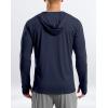 imageG Gradual Mens UPF 50 Sun Protection Hoodie Jacket Lightweight Full Zip Hoodies Long Sleeve Shirts for Men Hiking FishingNavy