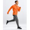 imageG Gradual Mens UPF 50 Sun Protection Hoodie Jacket Lightweight Full Zip Hoodies Long Sleeve Shirts for Men Hiking FishingOrange