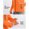 imageG Gradual Mens UPF 50 Sun Protection Hoodie Jacket Lightweight Full Zip Hoodies Long Sleeve Shirts for Men Hiking FishingOrange