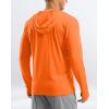 imageG Gradual Mens UPF 50 Sun Protection Hoodie Jacket Lightweight Full Zip Hoodies Long Sleeve Shirts for Men Hiking FishingOrange