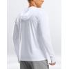 imageG Gradual Mens UPF 50 Sun Protection Hoodie Jacket Lightweight Full Zip Hoodies Long Sleeve Shirts for Men Hiking FishingWhite