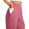 imageG Gradual Womens 12quot Bermuda Long Shorts with Pockets High Waisted Stretch Knee Length Shorts for Women Summer WalkingBriar Rose