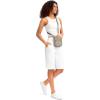 imageG Gradual Womens 12quot Bermuda Long Shorts with Pockets High Waisted Stretch Knee Length Shorts for Women Summer WalkingCwhite