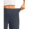 imageG Gradual Womens 12quot Bermuda Long Shorts with Pockets High Waisted Stretch Knee Length Shorts for Women Summer WalkingDusty Blue