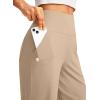 imageG Gradual Womens 12quot Bermuda Long Shorts with Pockets High Waisted Stretch Knee Length Shorts for Women Summer WalkingKhaki