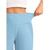 imageG Gradual Womens 12quot Bermuda Long Shorts with Pockets High Waisted Stretch Knee Length Shorts for Women Summer WalkingPure Blue