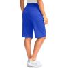 imageG Gradual Womens 12quot Bermuda Long Shorts with Pockets High Waisted Stretch Knee Length Shorts for Women Summer WalkingRoyal Blue