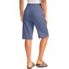 imageG Gradual Womens 12quot Bermuda Long Shorts with Pockets High Waisted Stretch Knee Length Shorts for Women Summer WalkingUniverse Blue