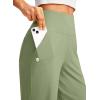 imageG Gradual Womens 12quot Bermuda Long Shorts with Pockets High Waisted Stretch Knee Length Shorts for Women Summer WalkingVibrant Green